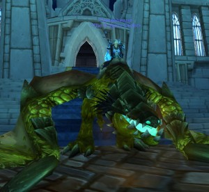 Creaseheart on top of a mount. Probably a rare one. 